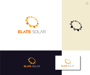 Logo Design by D_Mantra for Elate Solar | Design #27458873