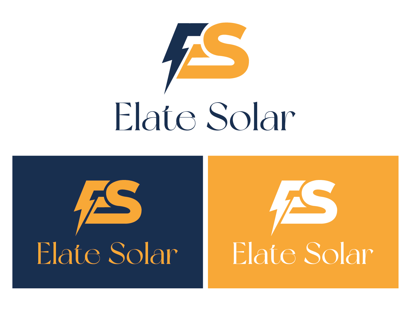 Diseño de Logo por nileshmistry para Elate Solar | Diseño #27458988
