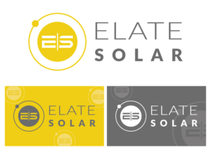 Logo Design by nileshmistry for Elate Solar | Design: #27477701