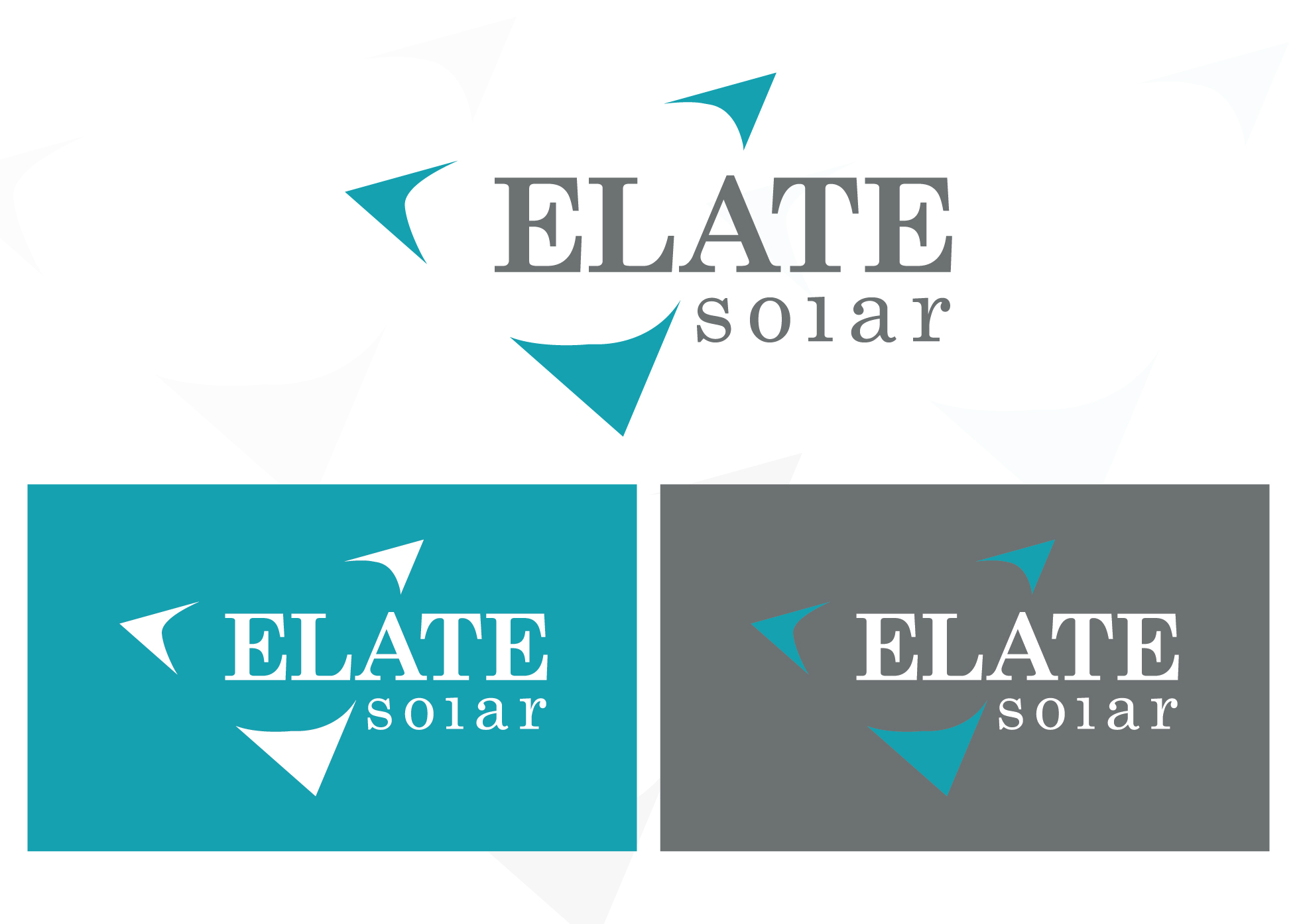 Logo Design by nileshmistry for Elate Solar | Design #27490947