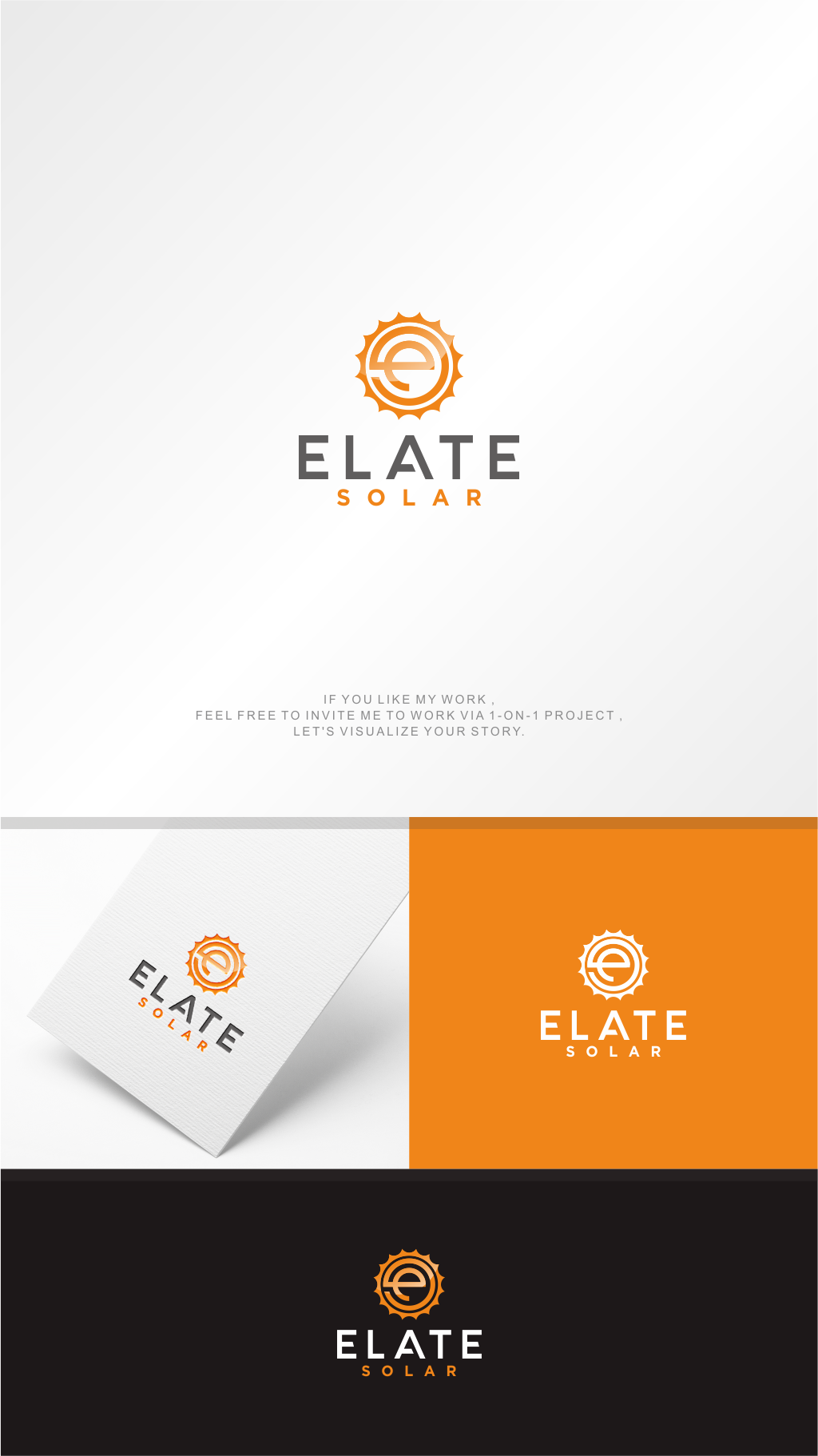 Diseño de Logo por MASH Std para Elate Solar | Diseño #27457590