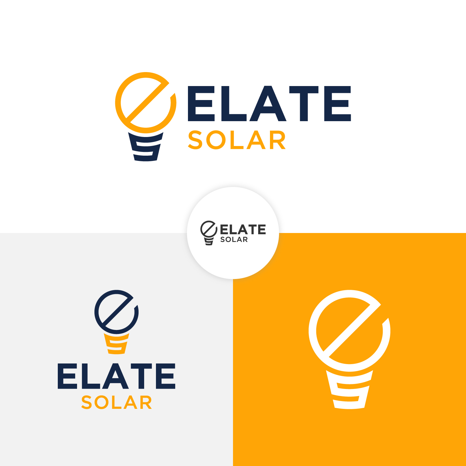 Diseño de Logo por Ashikkhan521 para Elate Solar | Diseño #27488131