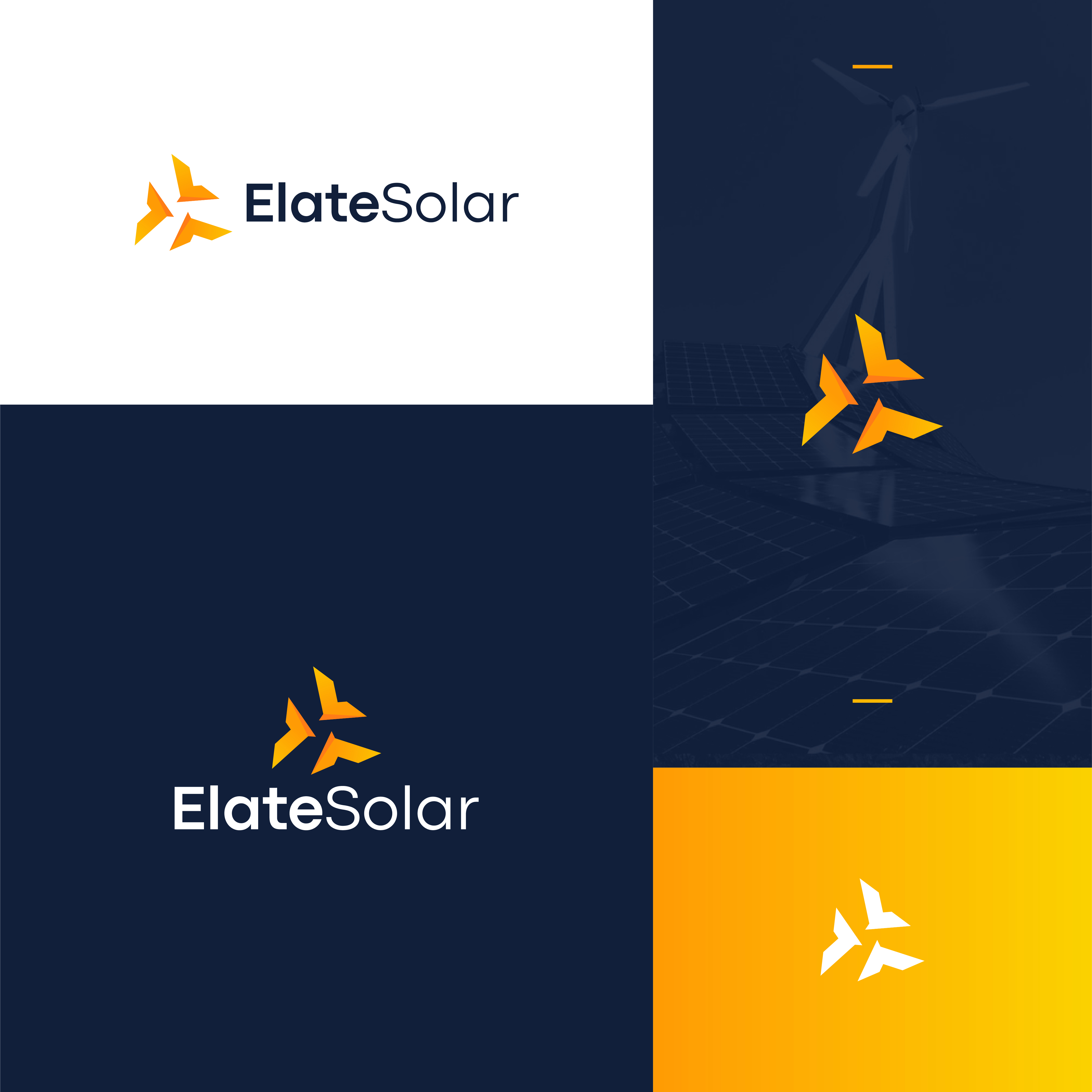 Diseño de Logo por JBalloon Design para Elate Solar | Diseño #27460860