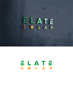 Logo Design by RAN MEI JS for Elate Solar | Design: #27456604