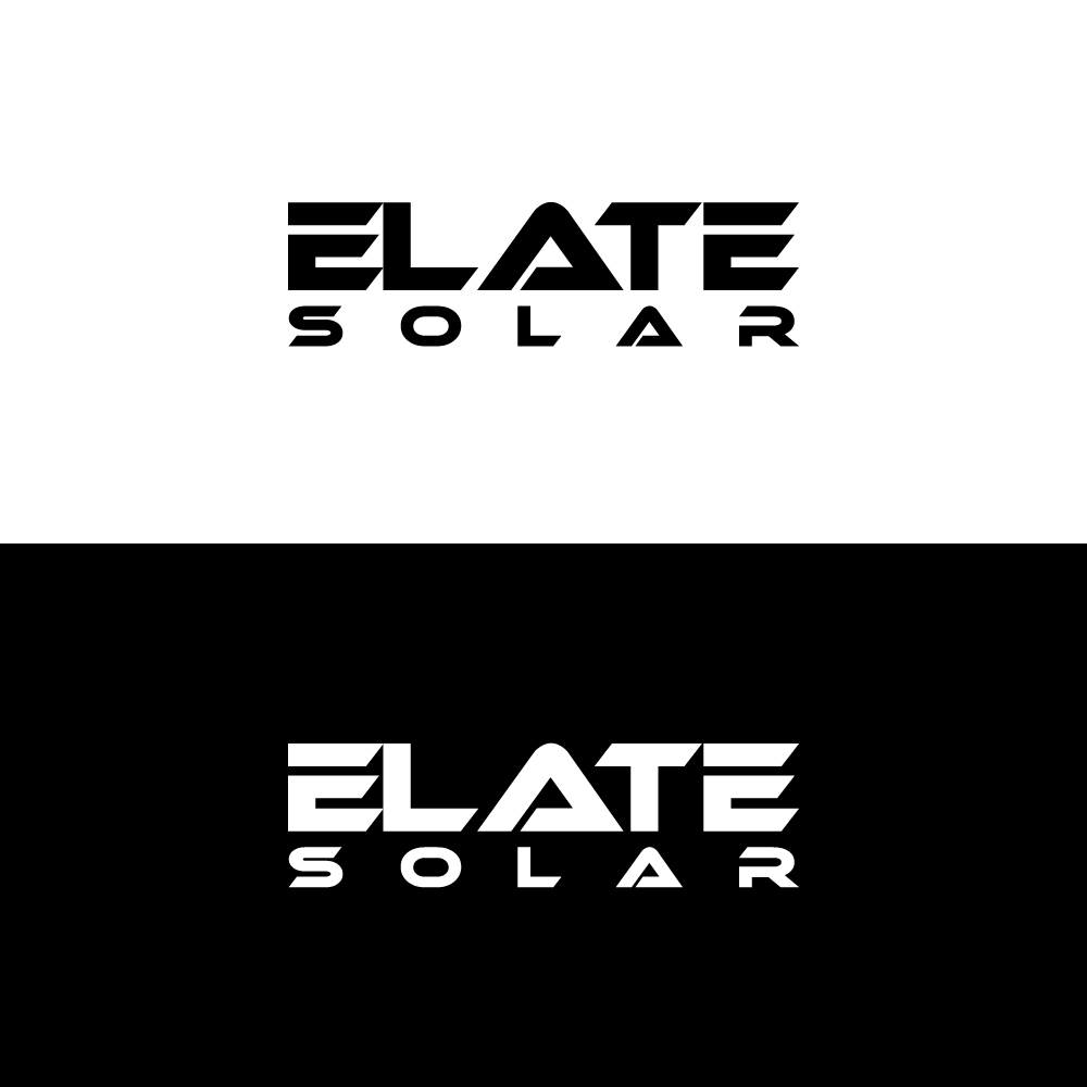 Diseño de Logo por AlphabetZero.co.uk para Elate Solar | Diseño #27460159