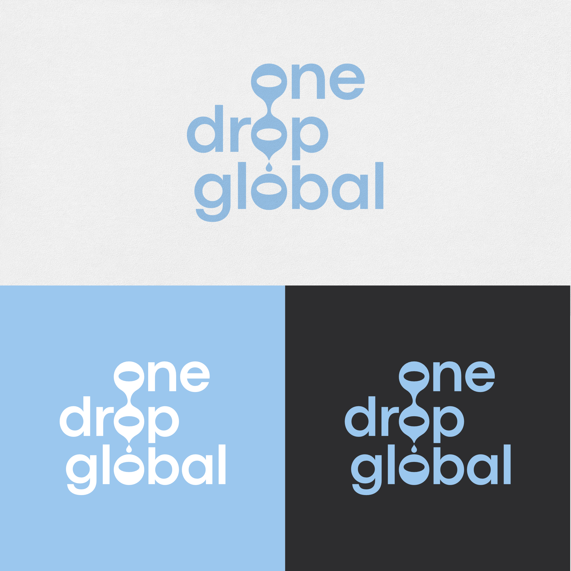 Logo Design by EspadaDesign for One Drop Global | Design #27479628