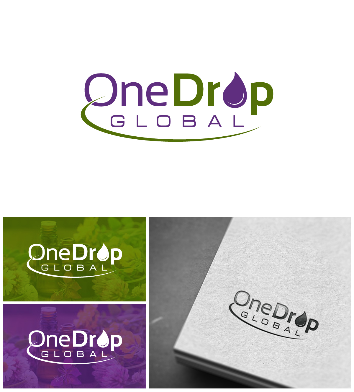 Design de Logo par Rueell Artss pour One Drop Global | Design #27525508