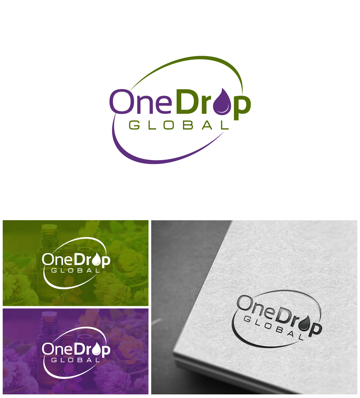 Design de Logo par Rueell Artss pour One Drop Global | Design #27525509