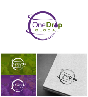Logo Design by Rueell Artss for One Drop Global | Design: #27525510