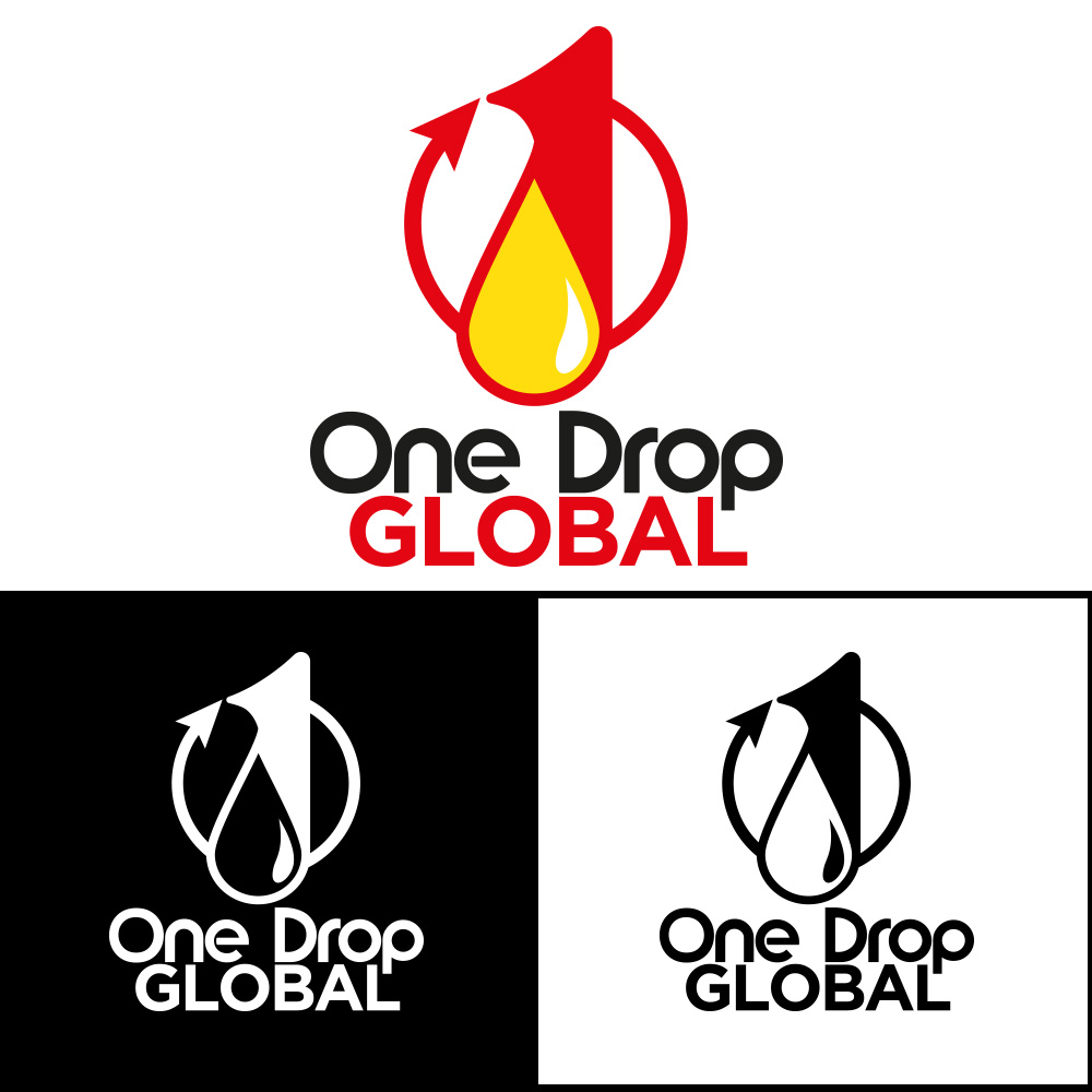 Logo Design by artheirz for One Drop Global | Design #27500341