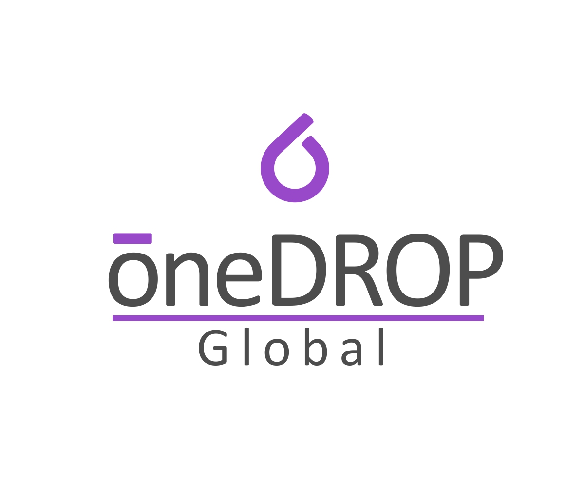 Logo Design by Idesign estudio for One Drop Global | Design #27499522
