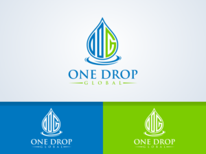 Logo Design by zilong graphic for One Drop Global | Design: #27477055