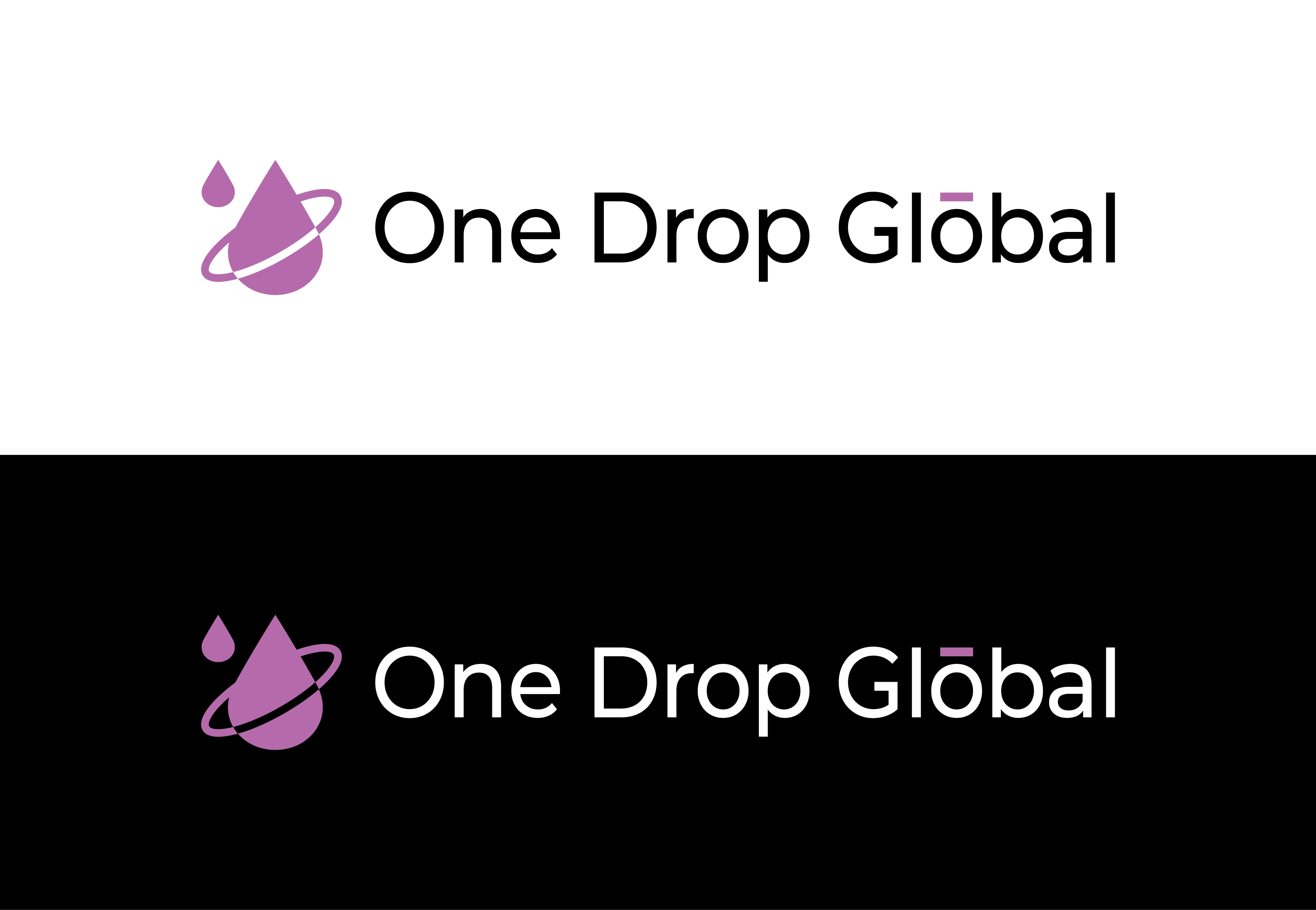 Logo Design by Yohanes Bagus for One Drop Global | Design #27486198