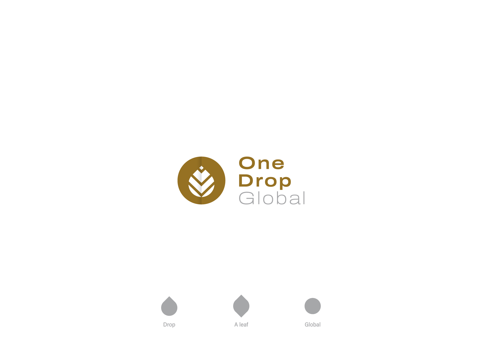 Logo Design by omar elsherif for One Drop Global | Design #27486306