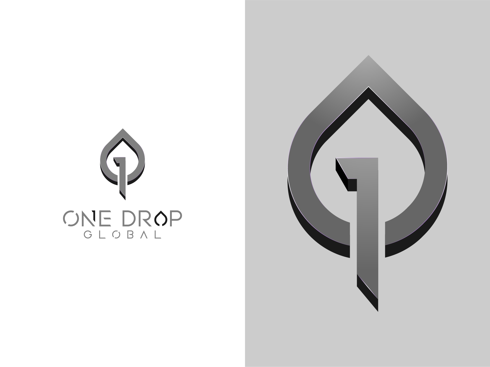 Logo Design by omar elsherif for One Drop Global | Design #27514931