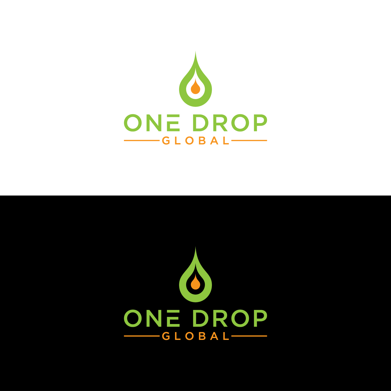 Design de Logo par Dx™ pour One Drop Global | Design #27478225