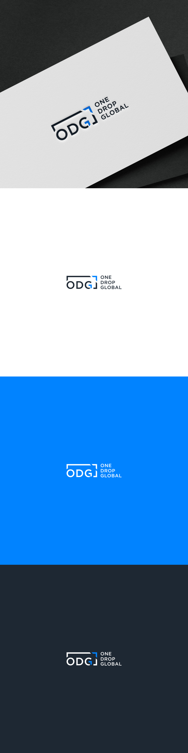 Logo Design by jinbai for One Drop Global | Design #27492147