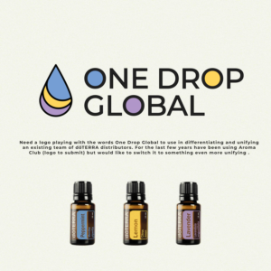 Logo Design by ILLUSTRATOR PRO for One Drop Global | Design: #27481628