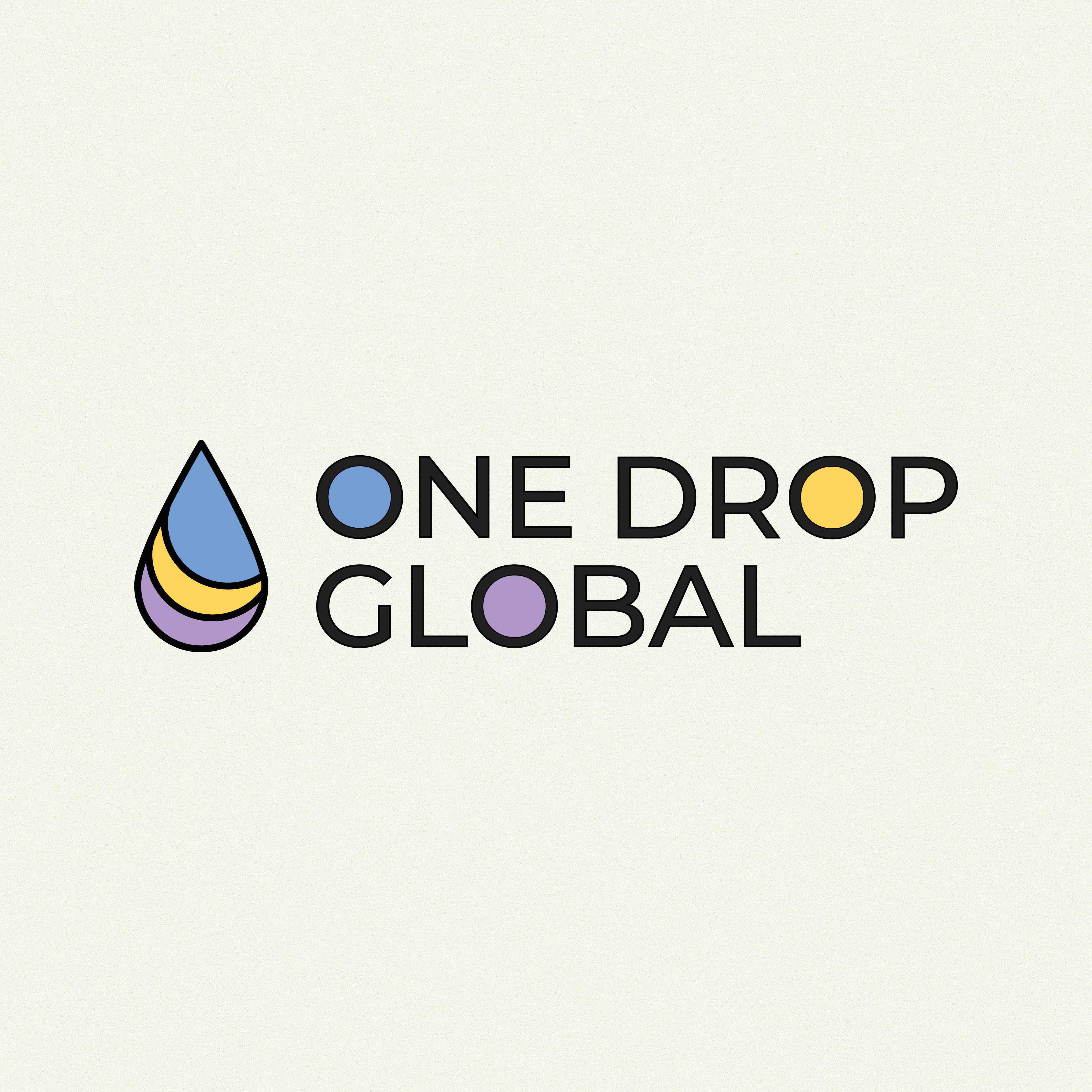 Logo Design by ILLUSTRATOR PRO for One Drop Global | Design #27481631