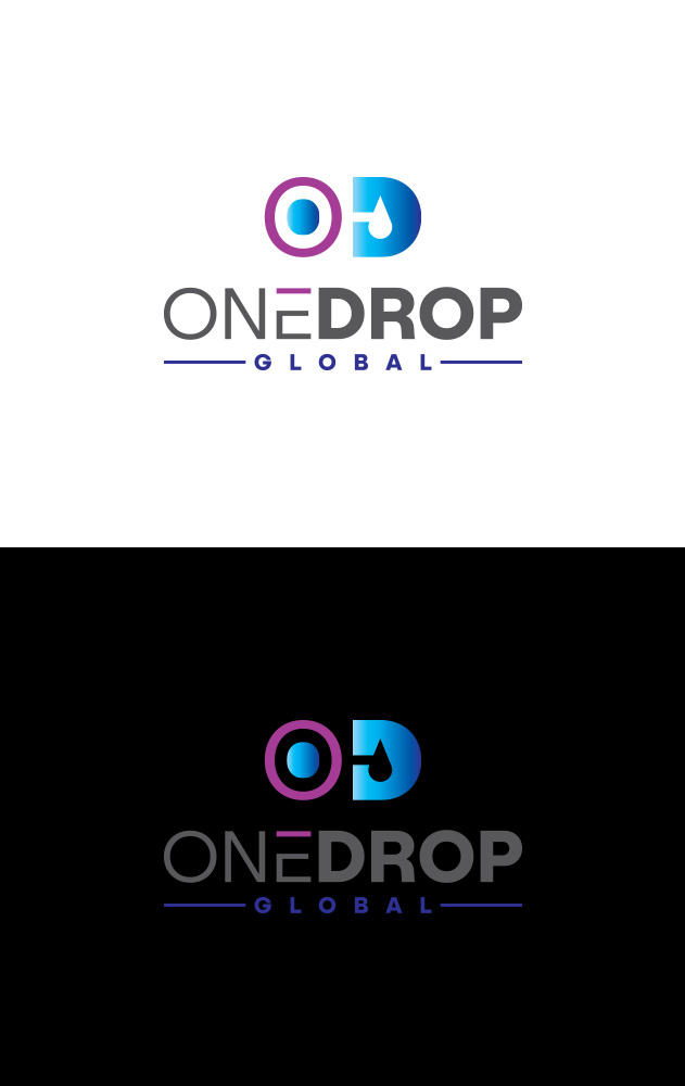 Design de Logo par RACCOONISKY pour One Drop Global | Design #27485111