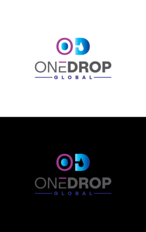 Logo Design by RACCOONISKY for One Drop Global | Design: #27485111
