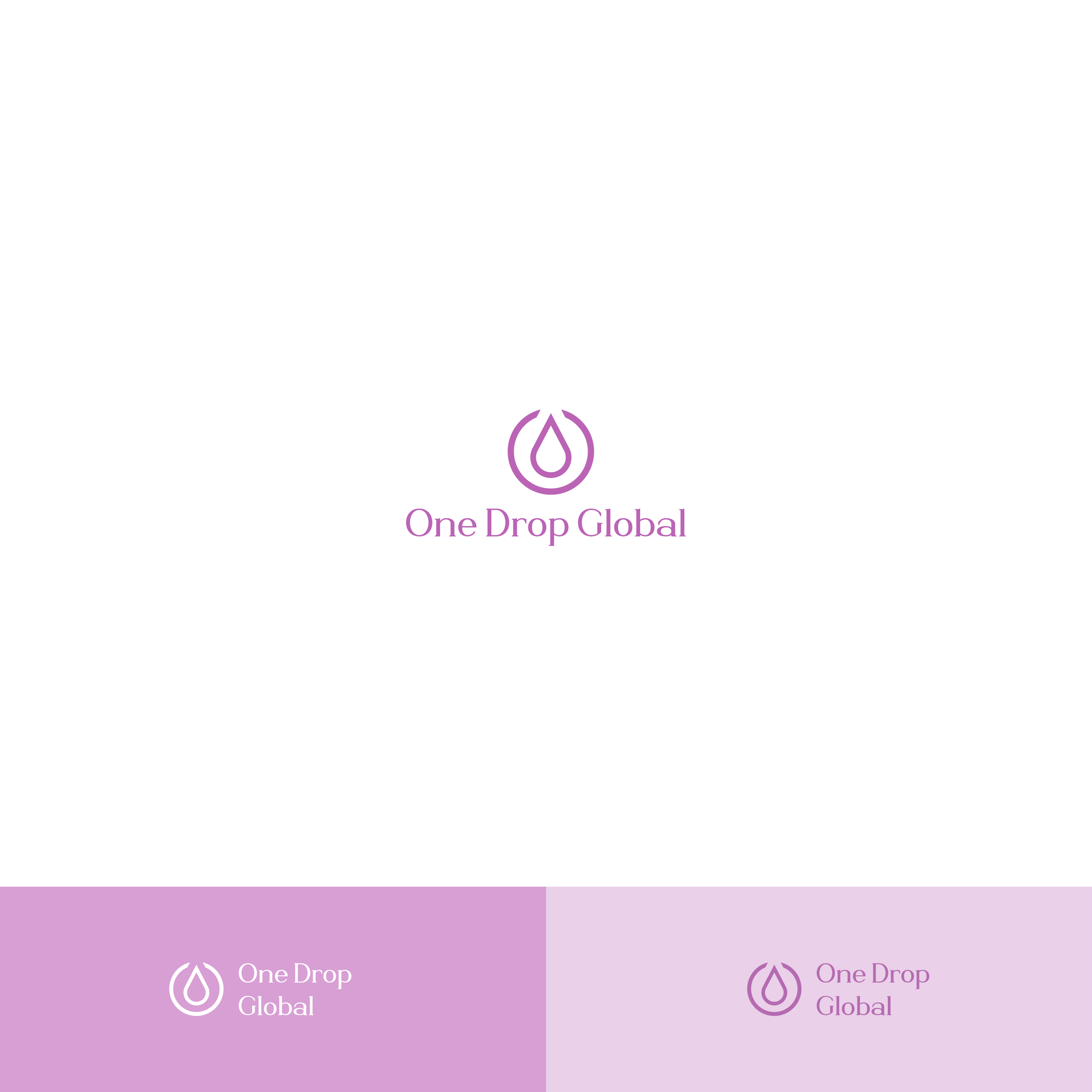 Design de Logo par Okkar Htun pour One Drop Global | Design #27509945