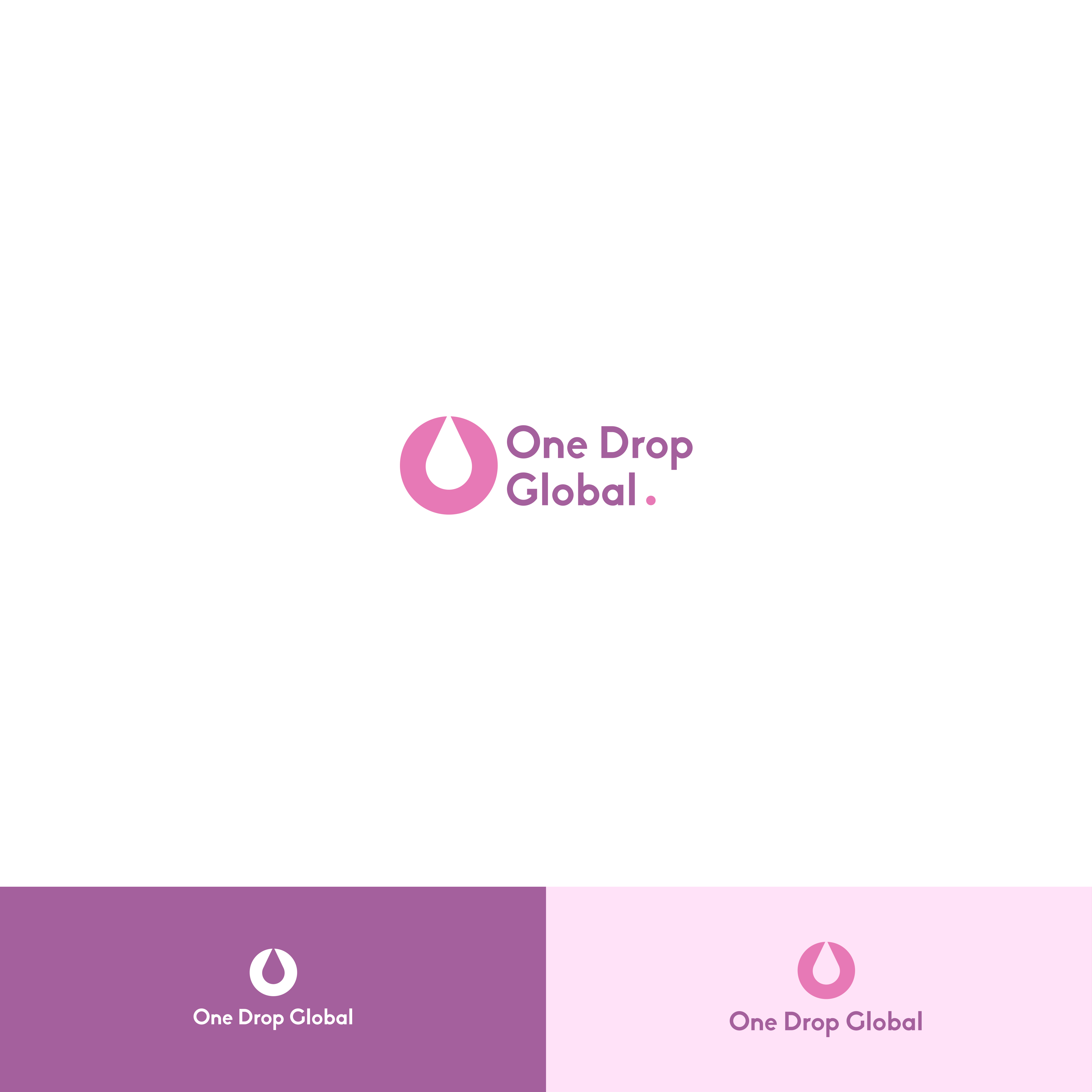 Design de Logo par Okkar Htun pour One Drop Global | Design #27510659