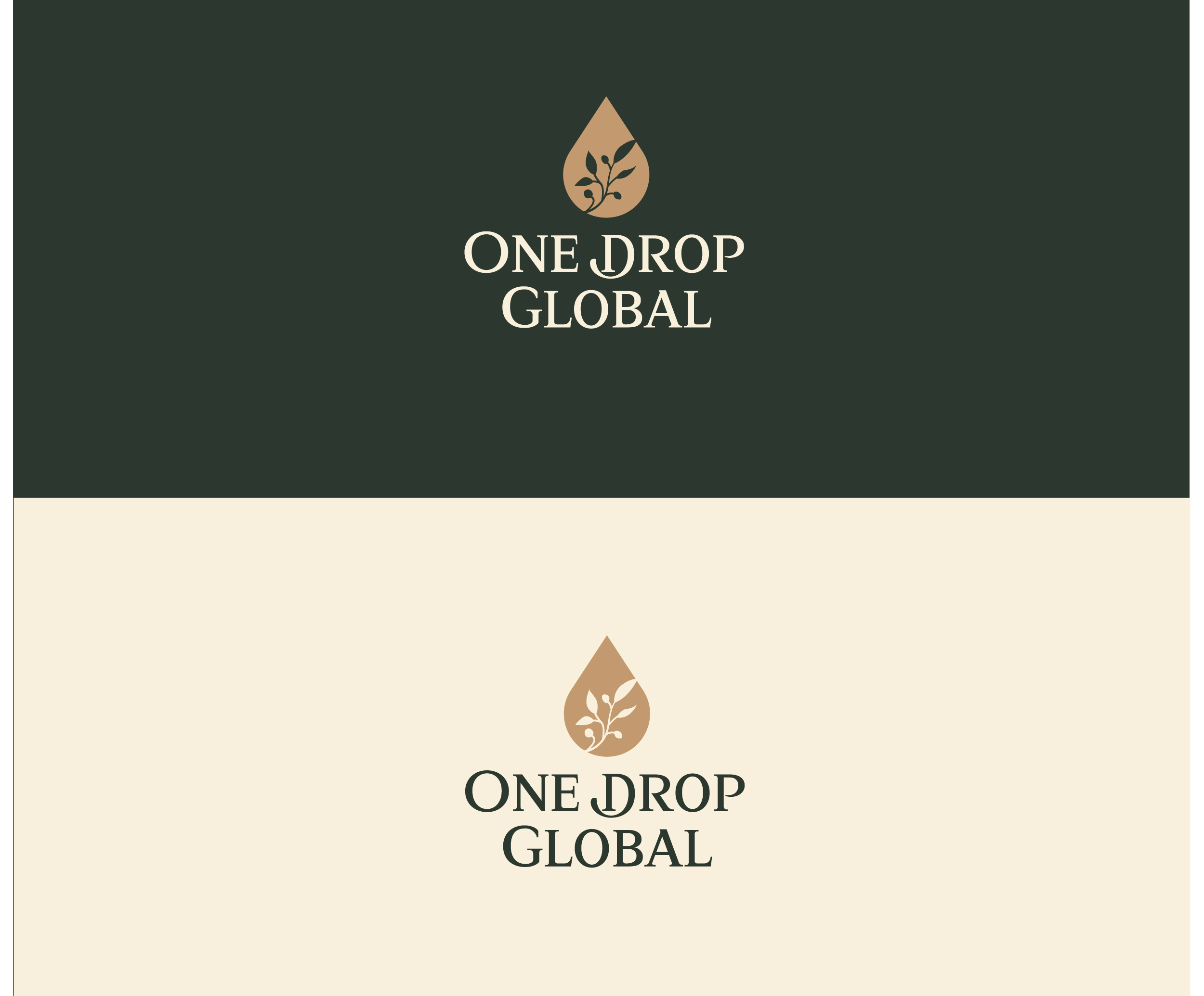 Logo Design by Prashant Besra for One Drop Global | Design #27477647