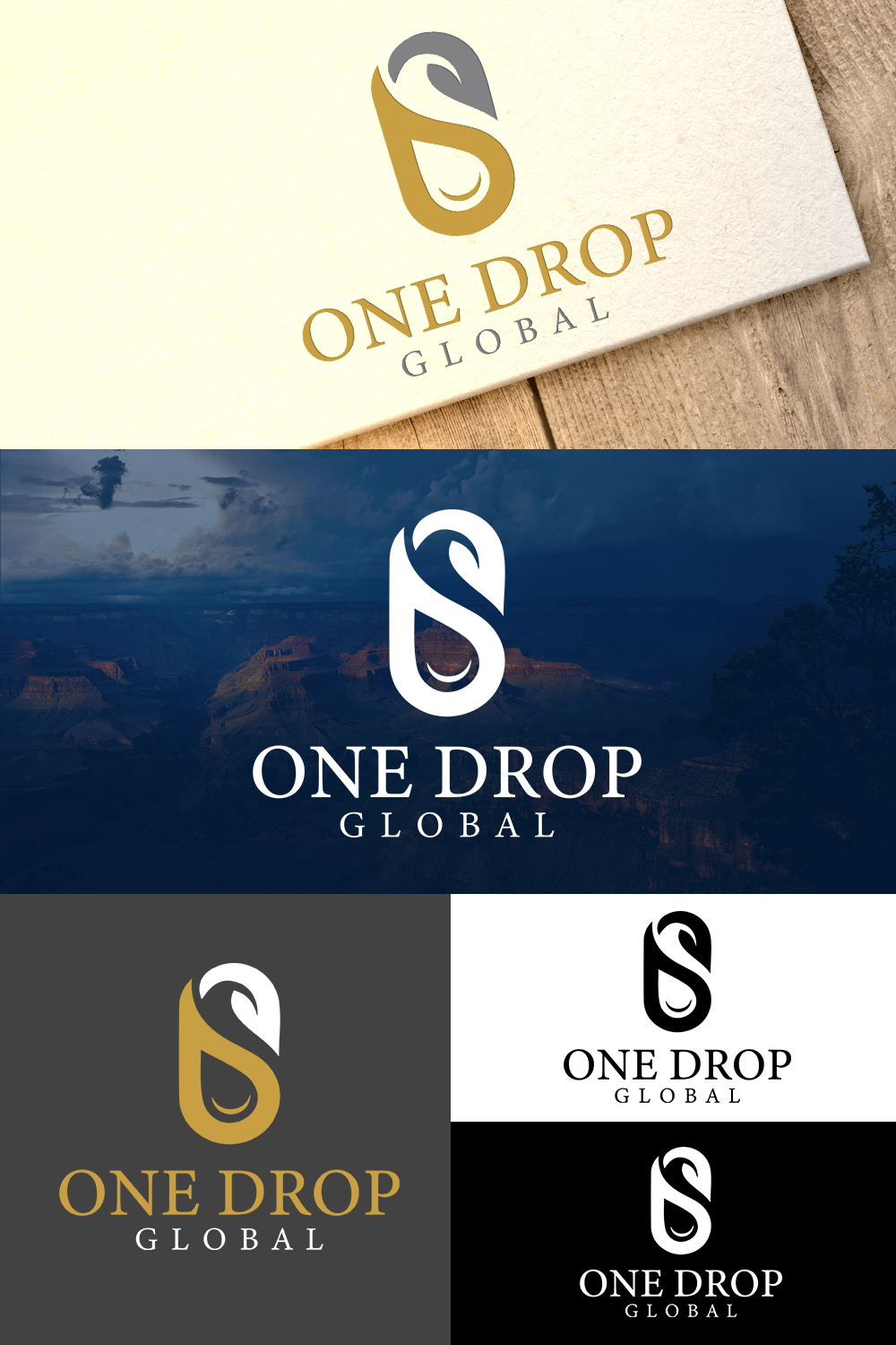 Logo Design by jayantadas2021 for One Drop Global | Design #27488049