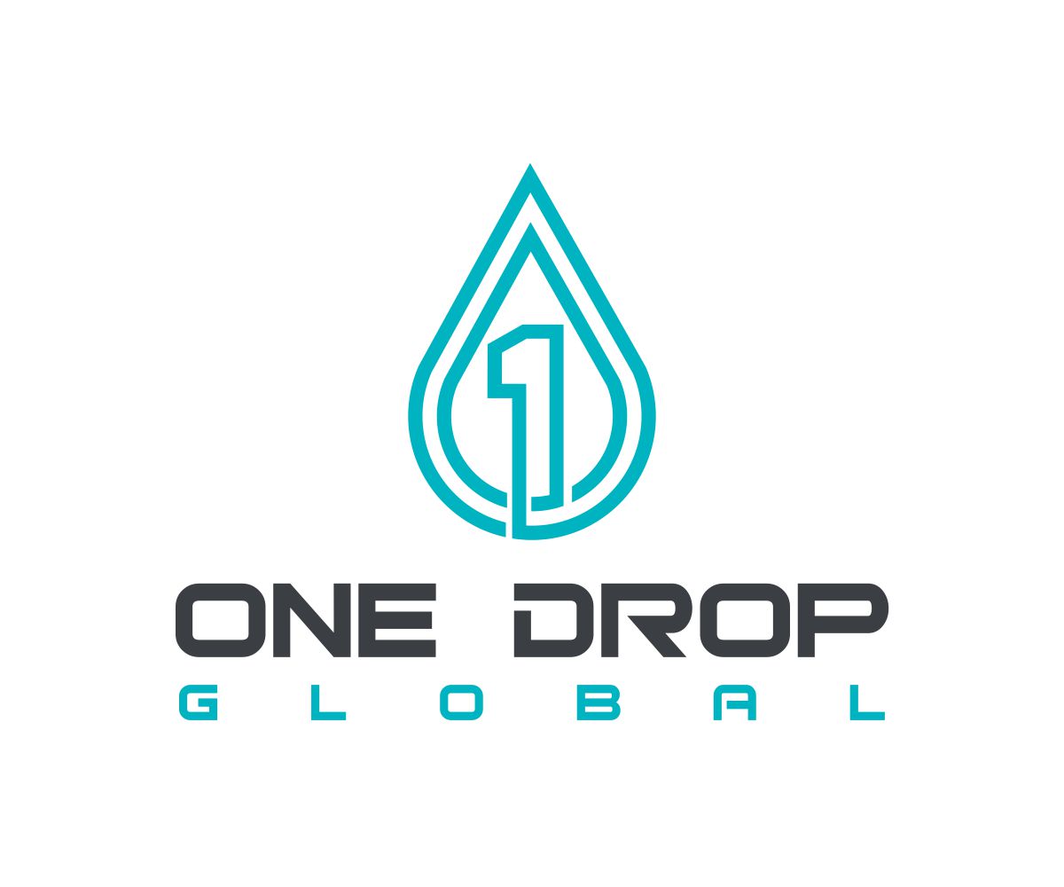 Logo Design by Thati Designs for One Drop Global | Design #27477258
