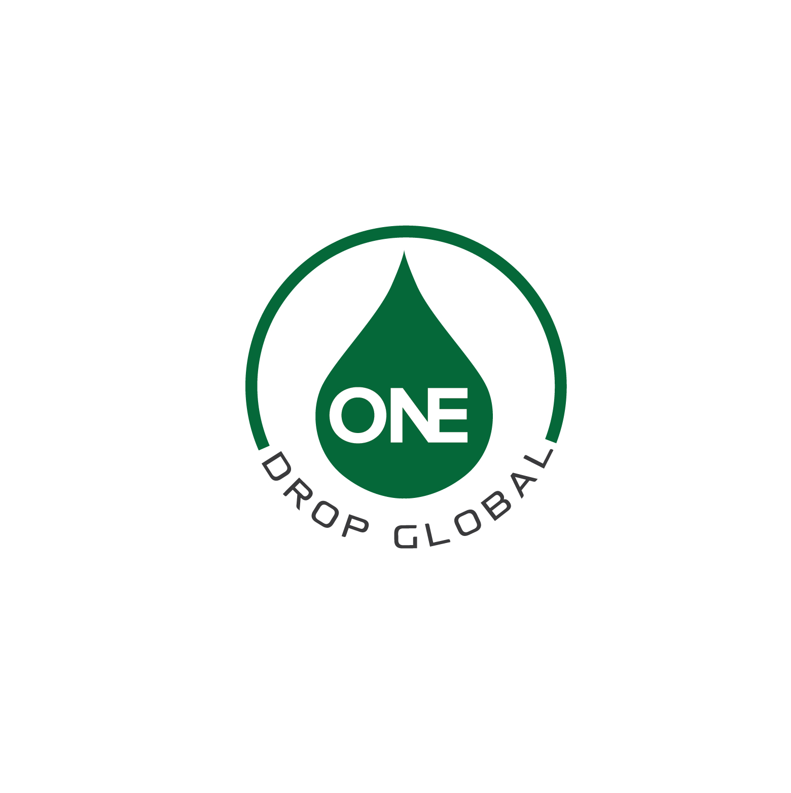 Diseño de Logo por LeGiang _Concept para One Drop Global | Diseño #27512616