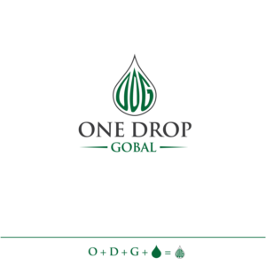 Logo Design by LeGiang _Concept for One Drop Global | Design: #27524444