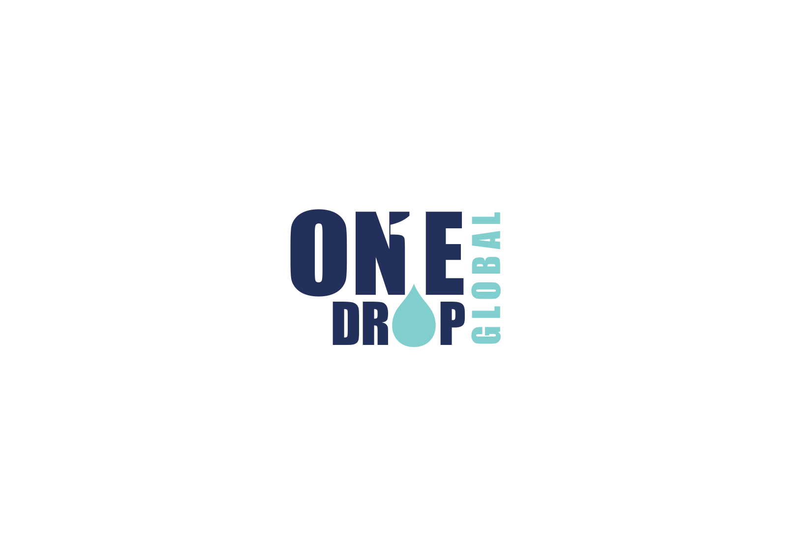 Logo Design by Atiek for One Drop Global | Design #27477389