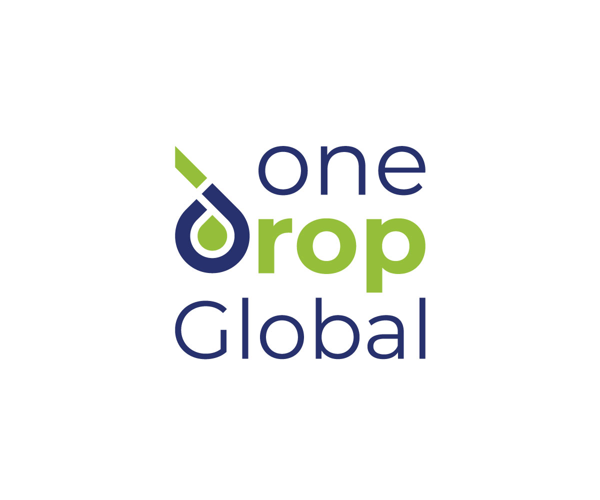 Logo Design by LeeRooYJDesigns for One Drop Global | Design #27488157