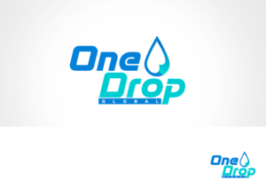 Logo Design by Sarah William for One Drop Global | Design: #27486239