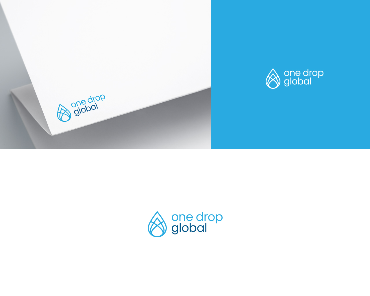Logo Design by damakyjr for One Drop Global | Design #27477824