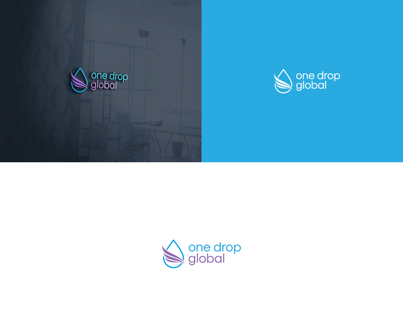 Logo Design by damakyjr for One Drop Global | Design #27477825
