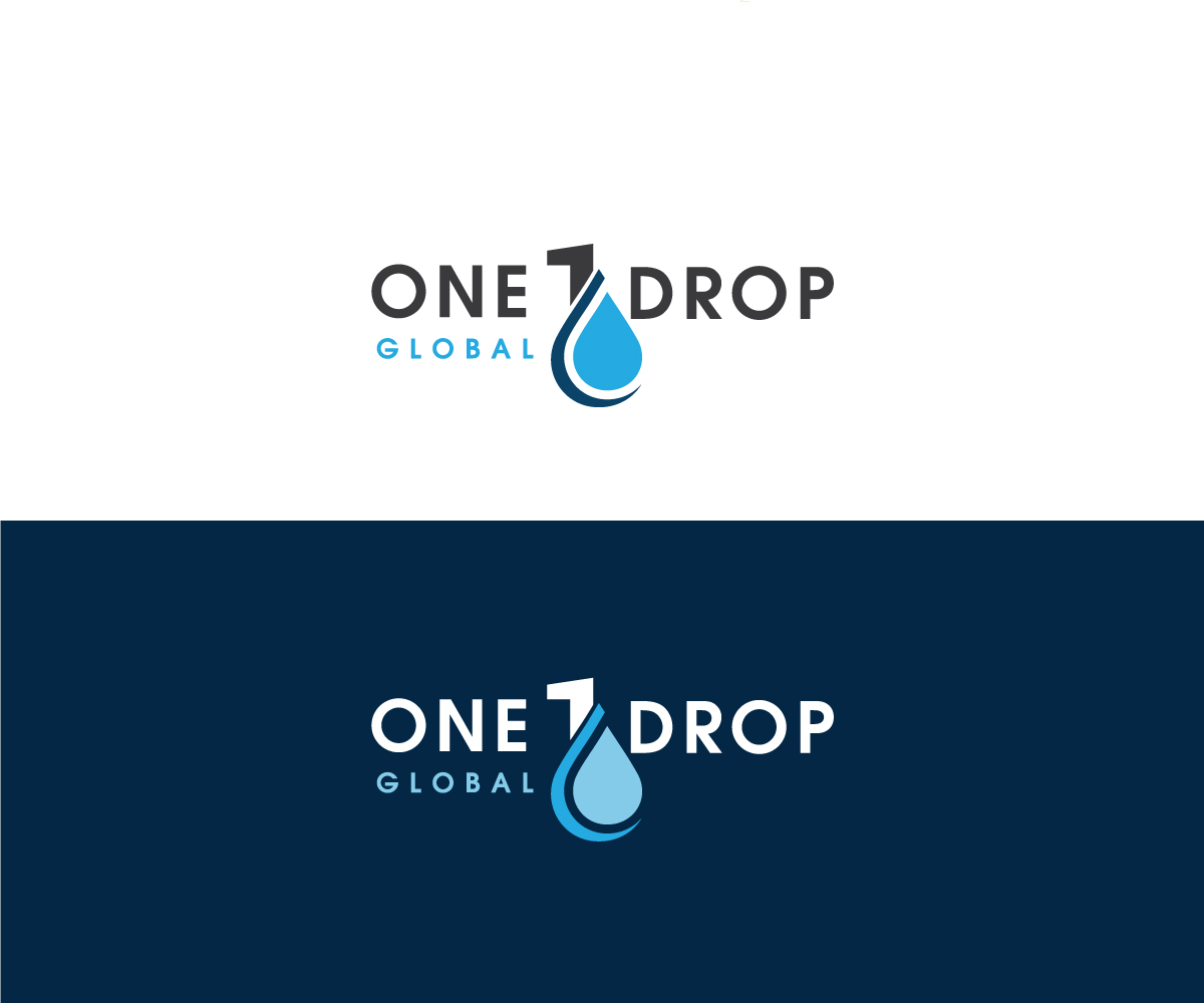 Logo Design by niko for One Drop Global | Design #27491199