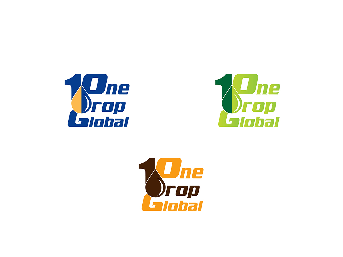 Logo Design by Filip M for One Drop Global | Design #27491204
