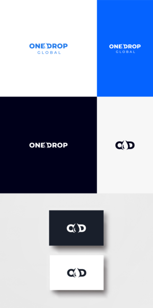Logo Design by Omee for One Drop Global | Design: #27488291