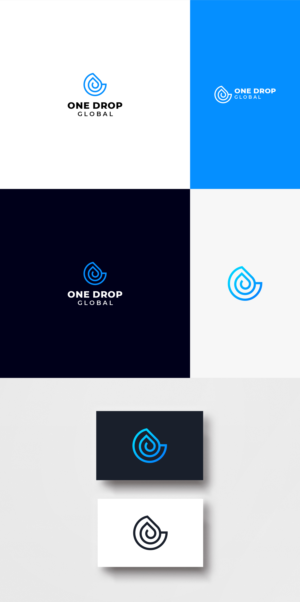 Logo Design by Omee for One Drop Global | Design: #27488292