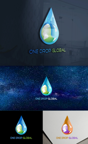 Logo Design by Wonderful design for One Drop Global | Design: #27478309