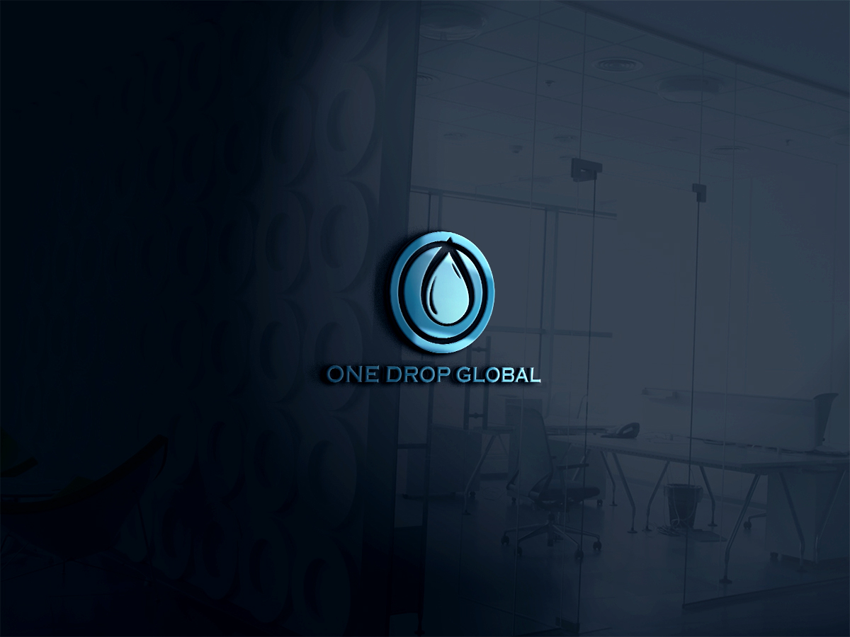 Logo Design by rastf2day for One Drop Global | Design #27482709