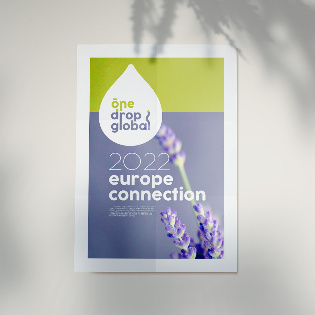 Logo Design by FFF! for One Drop Global | Design #27478706