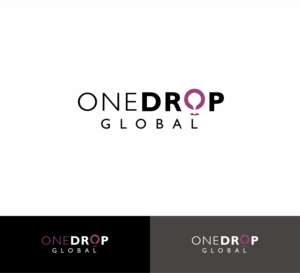 Logo Design by Silverfox Studio for One Drop Global | Design: #27489198