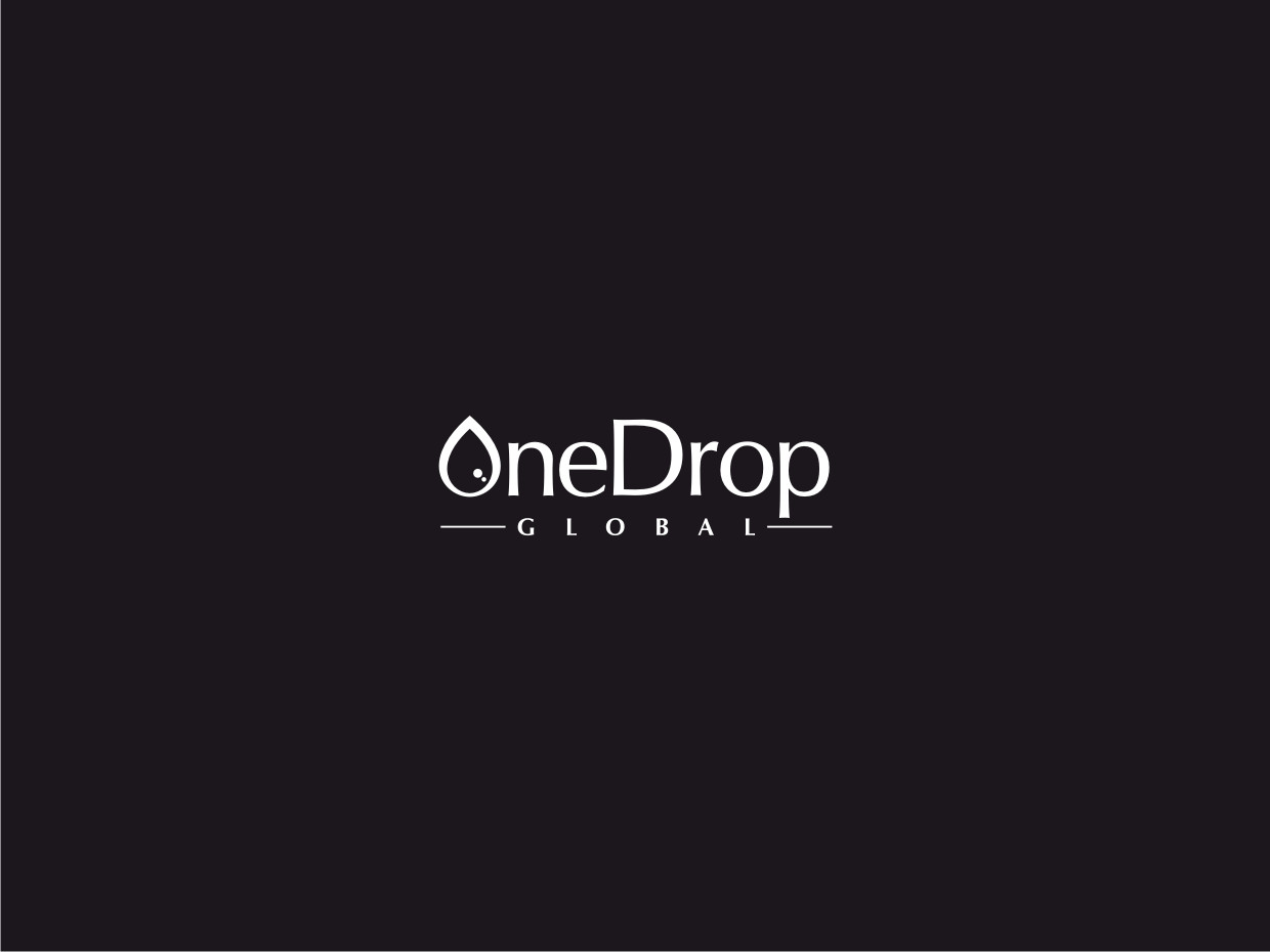 Logo Design by Atvento Graphics for One Drop Global | Design #27480210