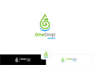 Logo Design by ~idiaz~ for One Drop Global | Design: #27486945