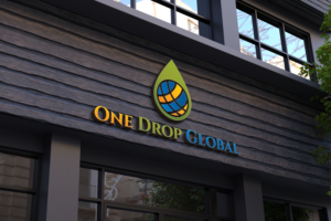 Logo Design by Deziners Zone for One Drop Global | Design: #27477563