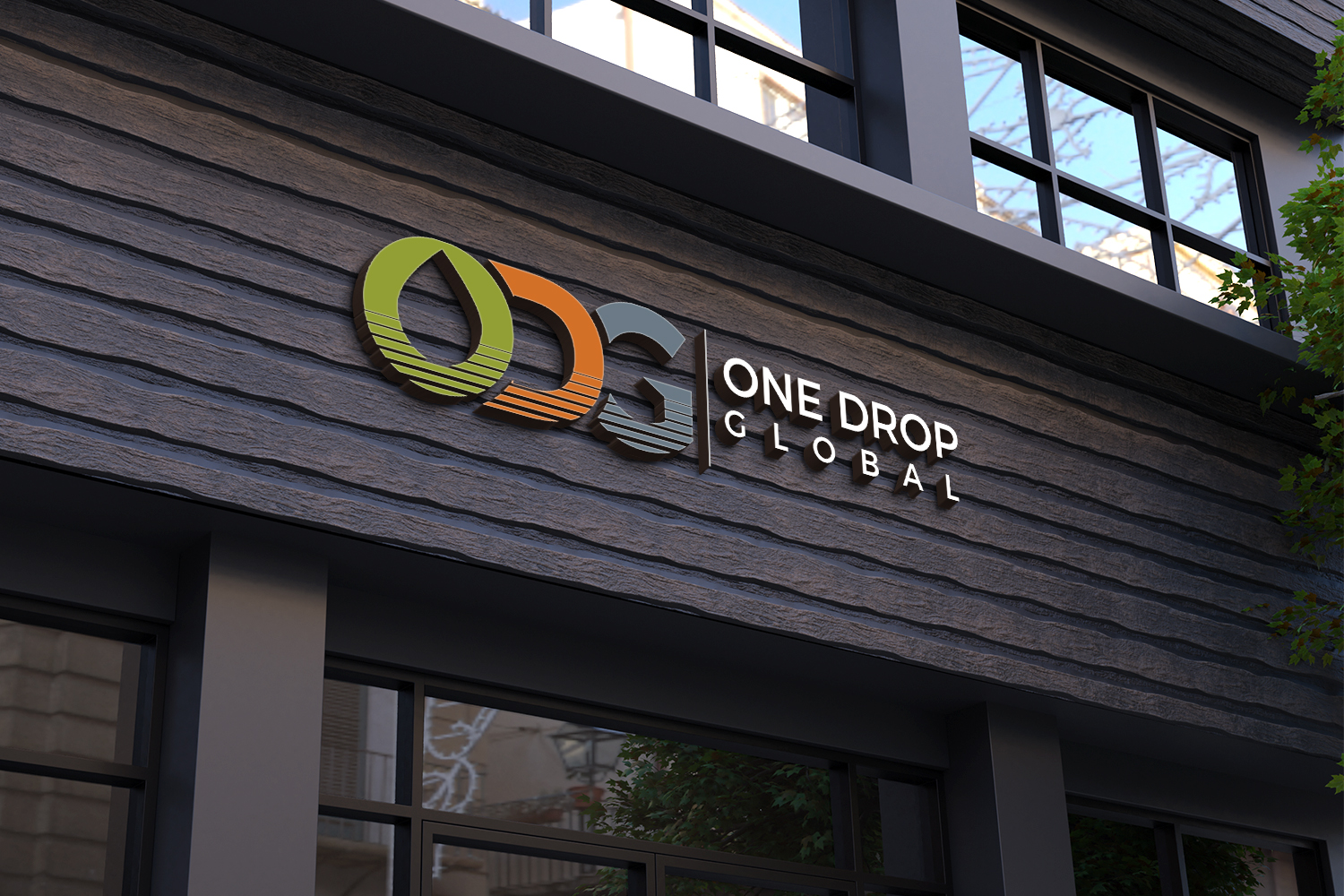 Logo Design by Deziners Zone for One Drop Global | Design #27477564