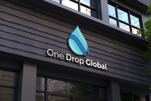 Logo Design by Deziners Zone for One Drop Global | Design: #27477565